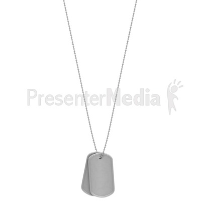 Military Dog Tags Hanging   Medical And Health   Great Clipart For