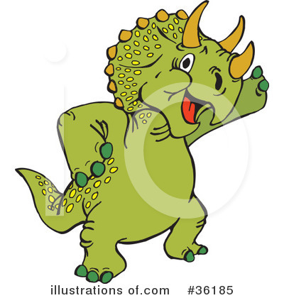 Pin Cartoon Dinosaur Clip Art Vector Online Royalty Free On Pinterest