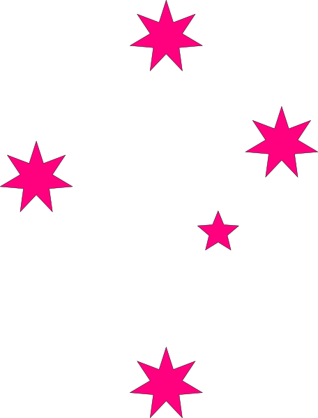 Pink Stars Clip Art At Clker Com   Vector Clip Art Online Royalty