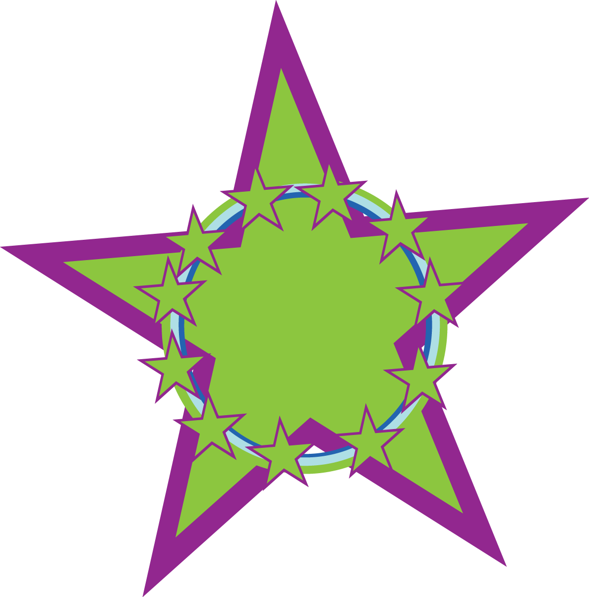 Twinkle Clipart Free Star Pictures Clip Art Green Star Clip Art    