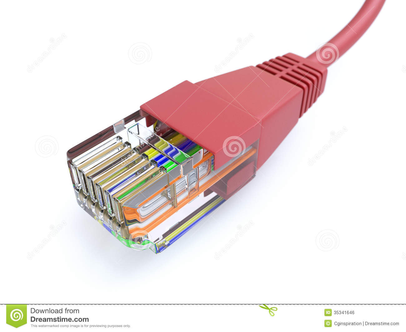 3d Clip Art Of Get Connected 