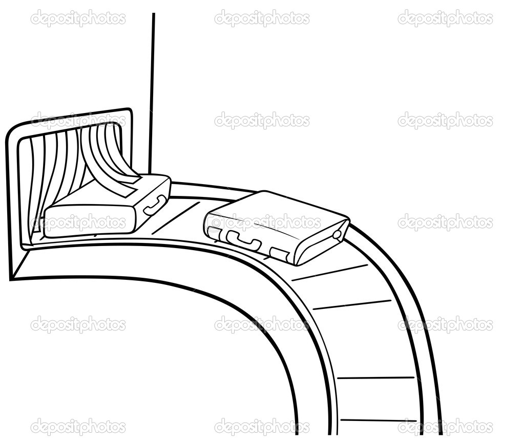 Back   Gallery For   Clip Art Airport Baggage Check