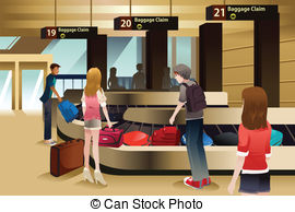Baggage Claim Vector Clipart Royalty Free  62 Baggage Claim Clip Art    