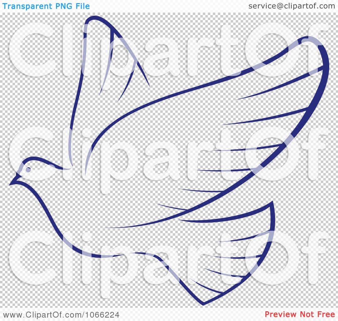 Clipart Flying Dove 6   Royalty Free Vector Illustration By Seamartini