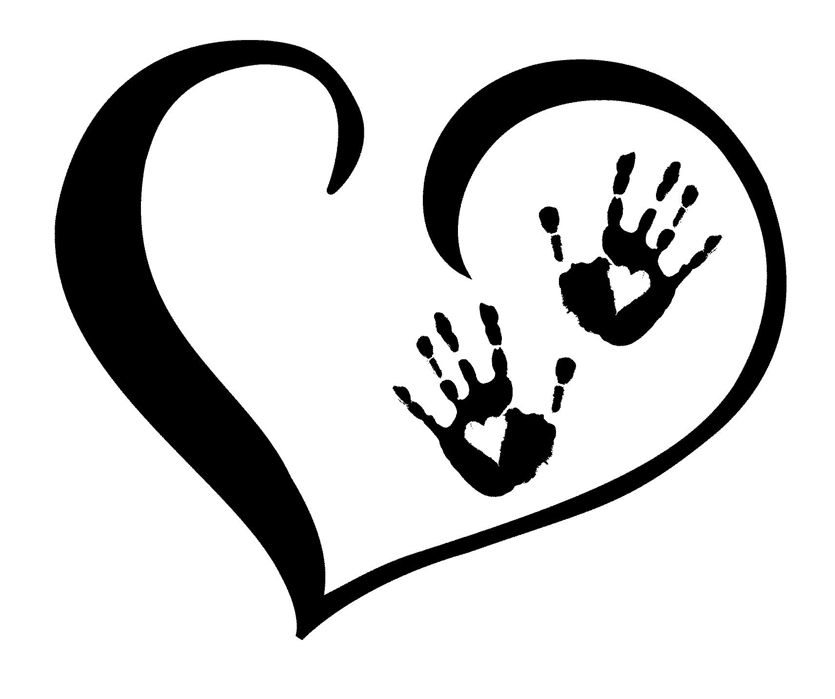 Heart Healing Hands Clipart
