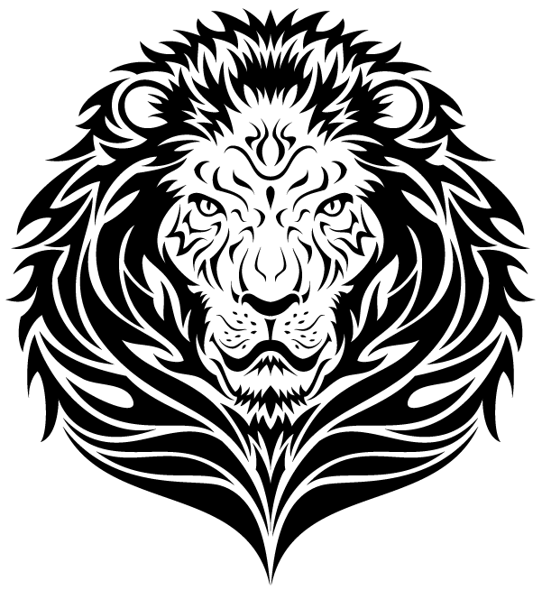 Lion Tattoos   Leo Head Lion Of Judah And Tribal Lion Tattoo Art