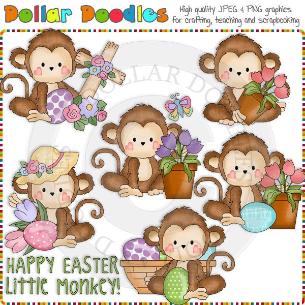 Monkey Business Easter Clip Art Download   I M Gonna Need More Ink