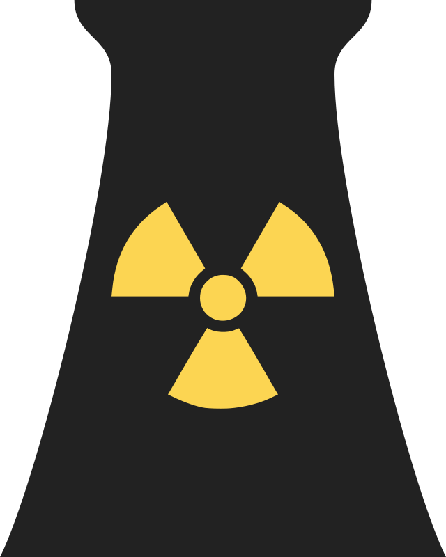 Nuclear Power Plant Symbol 1 By Qubodup   Nuclear Power Plant Symbol
