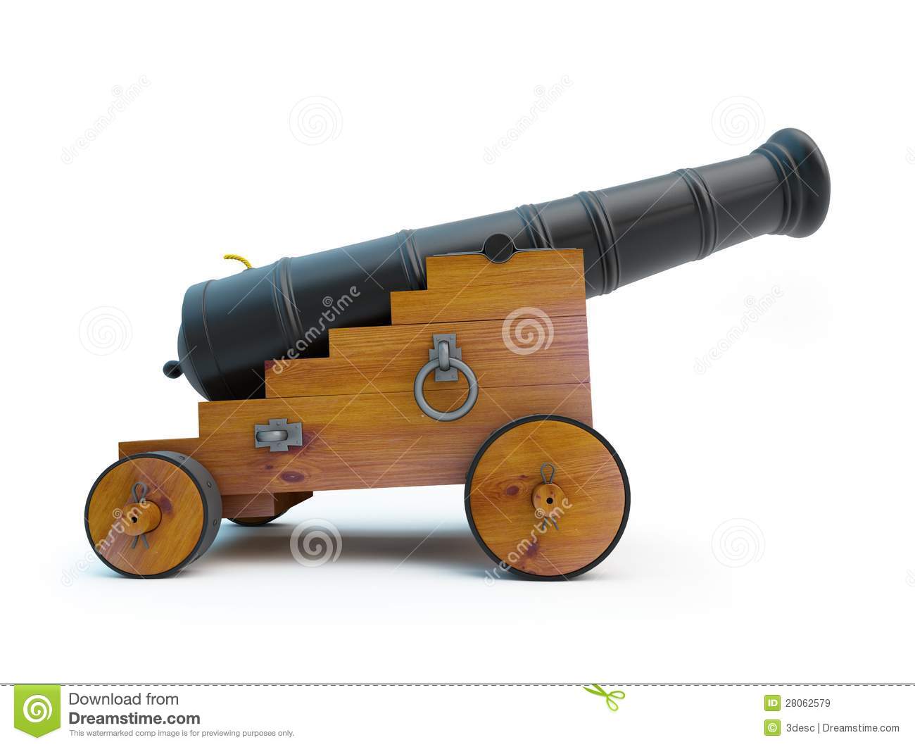 Old Pirate Cannon Royalty Free Stock Images   Image  28062579