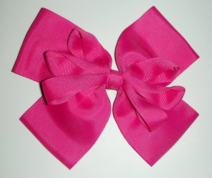 Pink Ribbon Bow For Pinterest