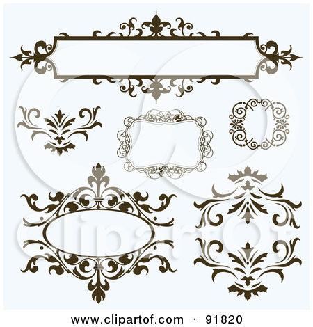 Royalty Free  Rf  Clipart Of Footers Illustrations Vector Graphics