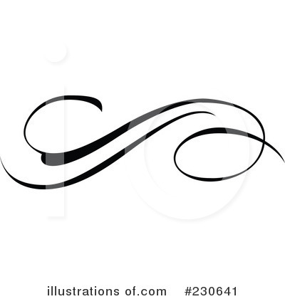 Royalty Free  Rf  Swirl Clipart Illustration By Bestvector   Stock