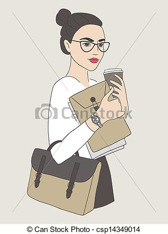 Stock Illustration   Business Woman   Stock Illustration Royalty Free
