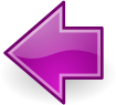 Arrow Gloss Purple Left   Http   Www Wpclipart Com Signs Symbol Arrows