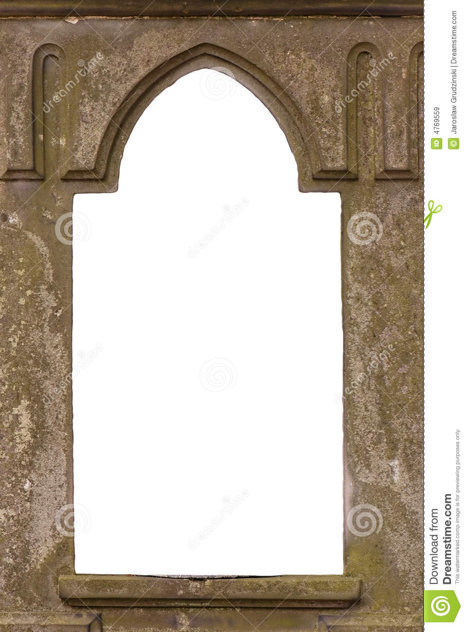 Blank Old Castle Window Royalty Free Stock Images   Image  4769559