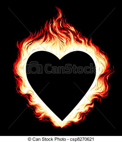 Burning Heart   Csp8270621