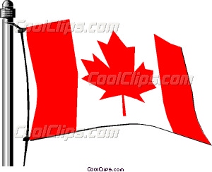 Canada Flag Vector Clip Art
