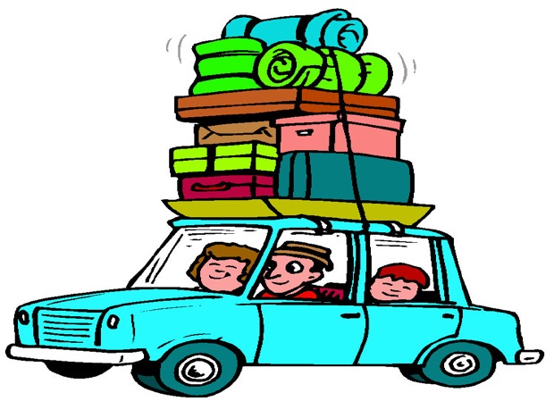 Car Vacation Clipart   Free Clip Art Images