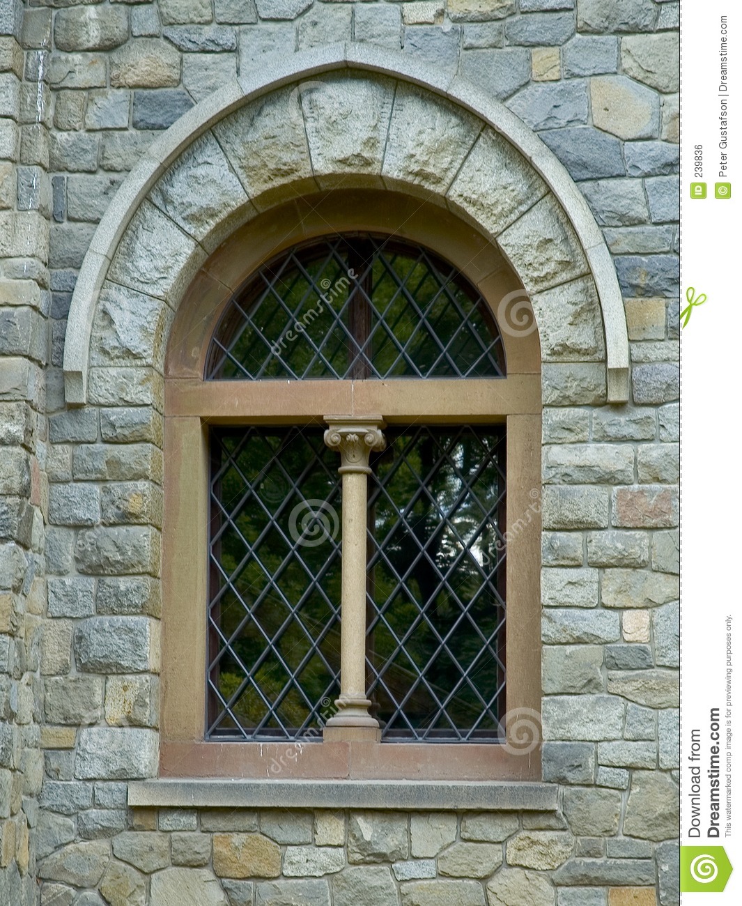 Castle Window Royalty Free Stock Image   Image  239836