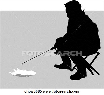 Clipart   Ice Fishing  Fotosearch   Search Clipart Illustration