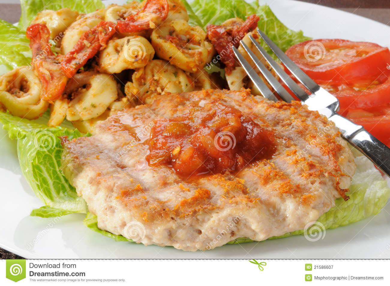 Grilled Ground Chicken Patty Royalty Free Stock Photography   Image