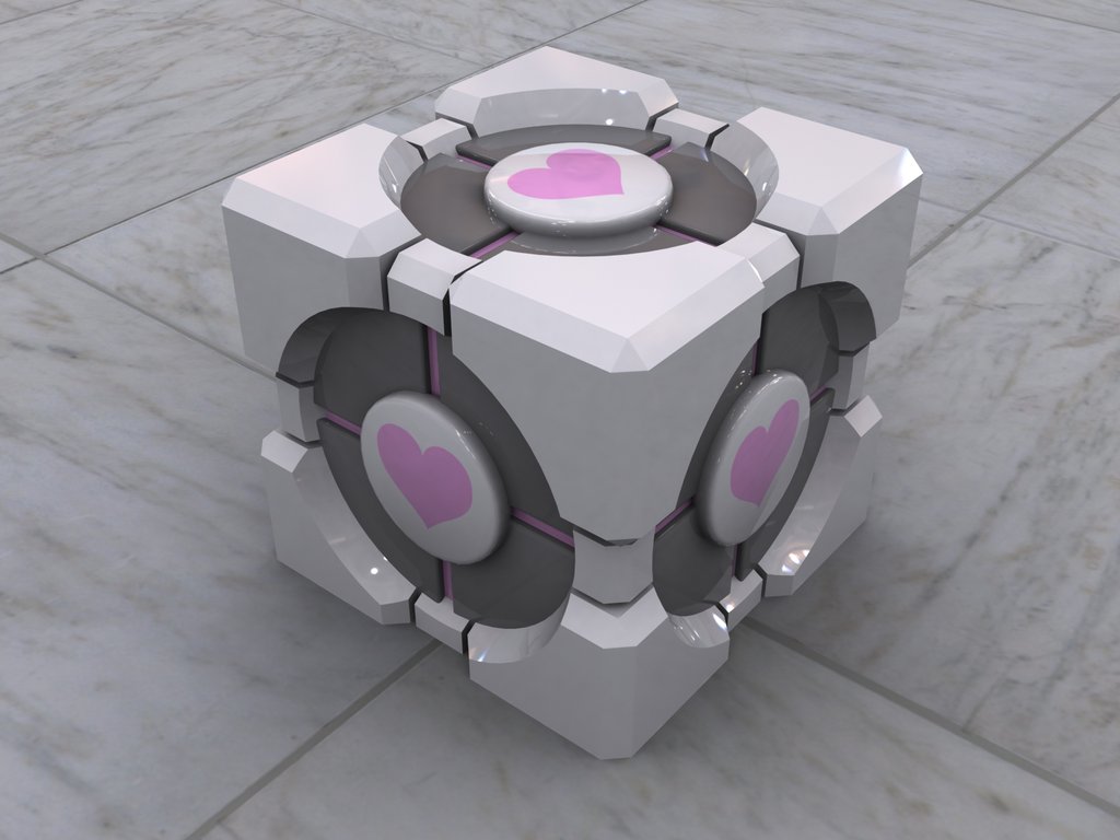 Portal Weighted Companion Cube