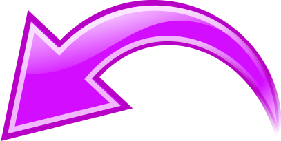 Purple Left    Signs Symbol Arrows Curved Arrow Arrow Curved Purple