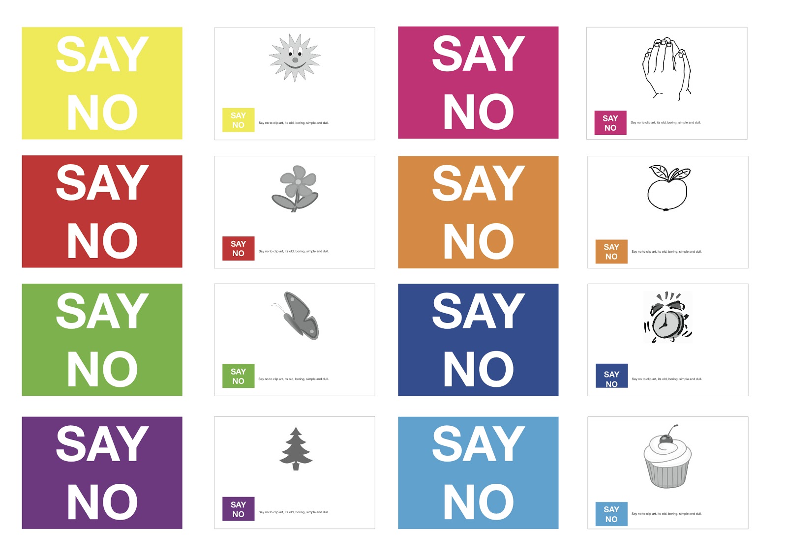 Saying No Clipart No Comments 