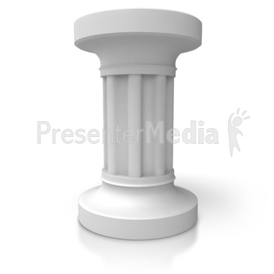 Single Pillar   Signs And Symbols   Great Clipart For Presentations