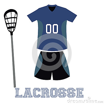 Sport Uniform And Some Lacrosse Elements