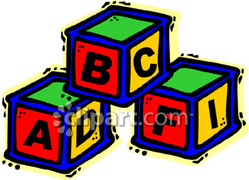 Abc Blocks Clip Art