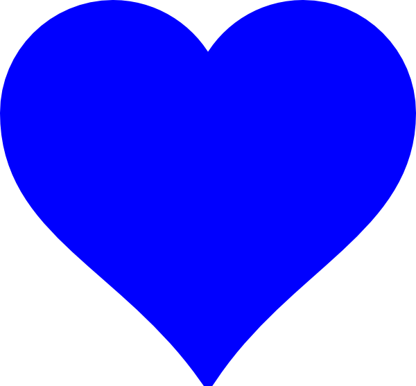 Blue Heart Svg Downloads   Love   Download Vector Clip Art Online