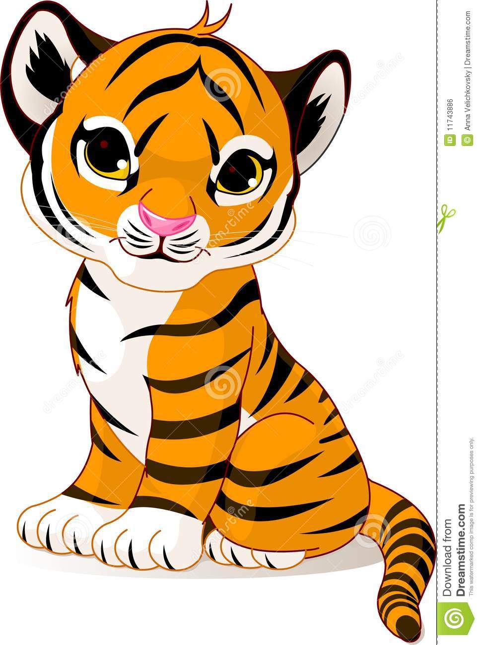 Cute Tiger Clipart Cute Tiger