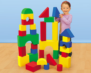 Giant Soft Building Blocks At Lakeshore Learning