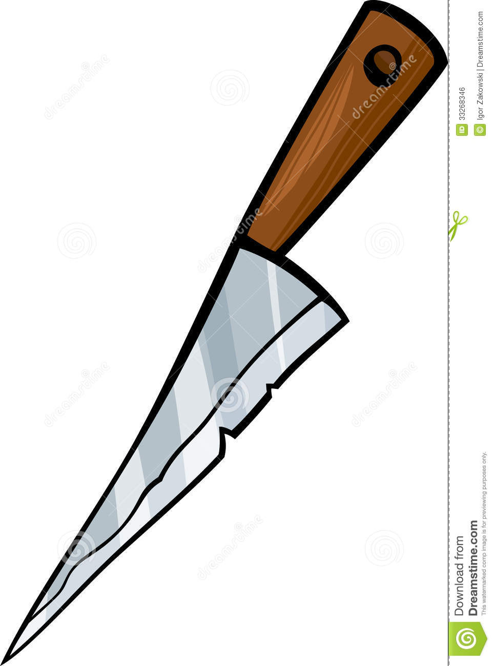 Knife Clip Art Knife Clip Art Cartoon Illustration Kitchen 33268346