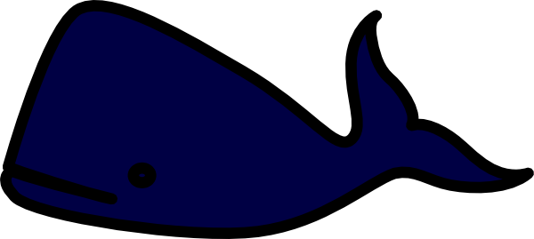 Navy Whale Clip Art At Clker Com   Vector Clip Art Online Royalty