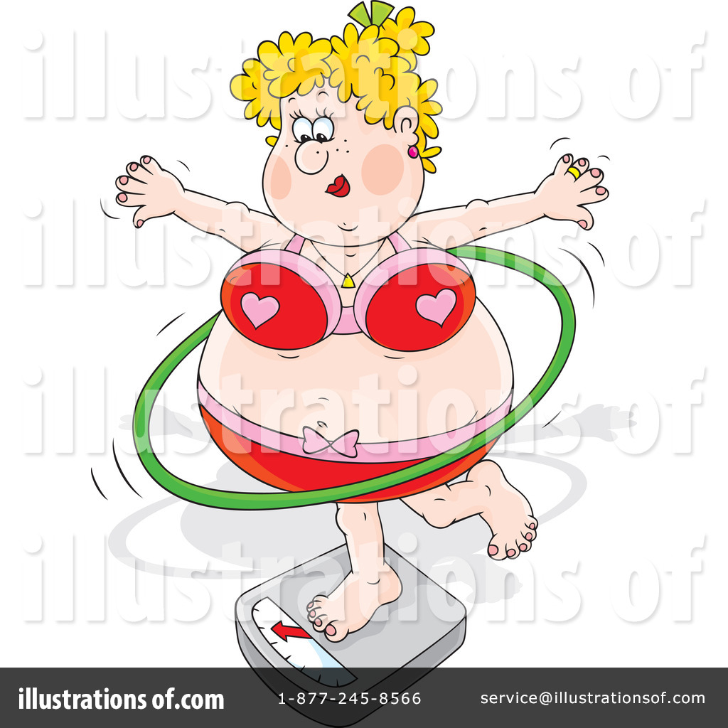 Overweight Clipart  1210528 By Alex Bannykh   Royalty Free  Rf  Stock