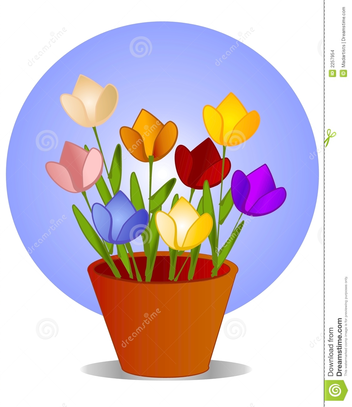 Tulip Flower Outline Clipart   Cliparthut   Free Clipart