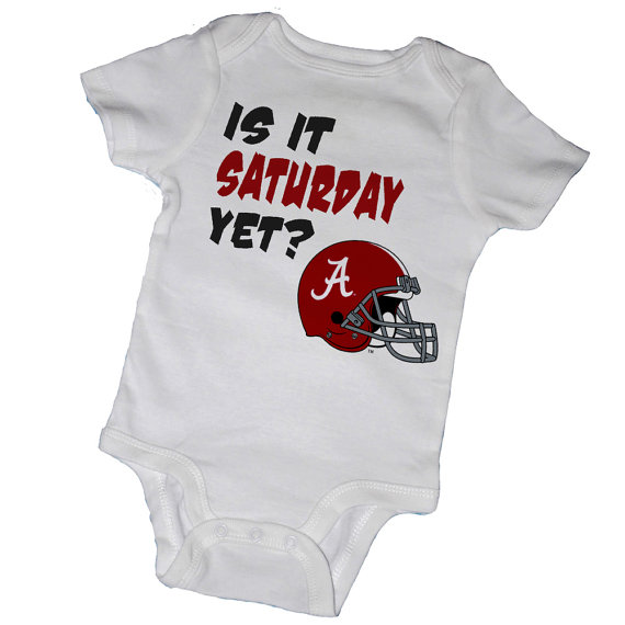     Alabama Football College Big Al Newbornbaby Shower Party Favor