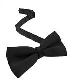 Black Bow Tie Clipart Graphic