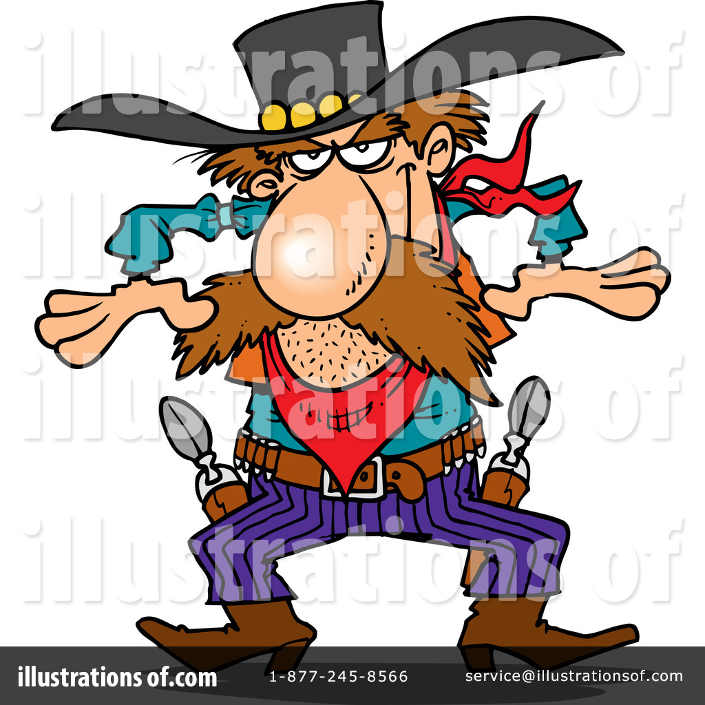 Cowboy Clipart  440268   Illustration By Ron Leishman