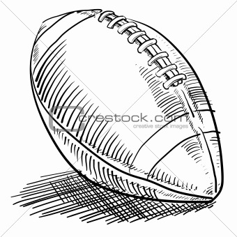 Image 4454326  American Football Sketch From Crestock Stock Photos