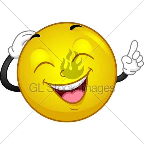 Laughing Smiley   Gl Stock Images