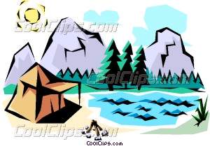 Mountain Scenery Clip Art Pic  23