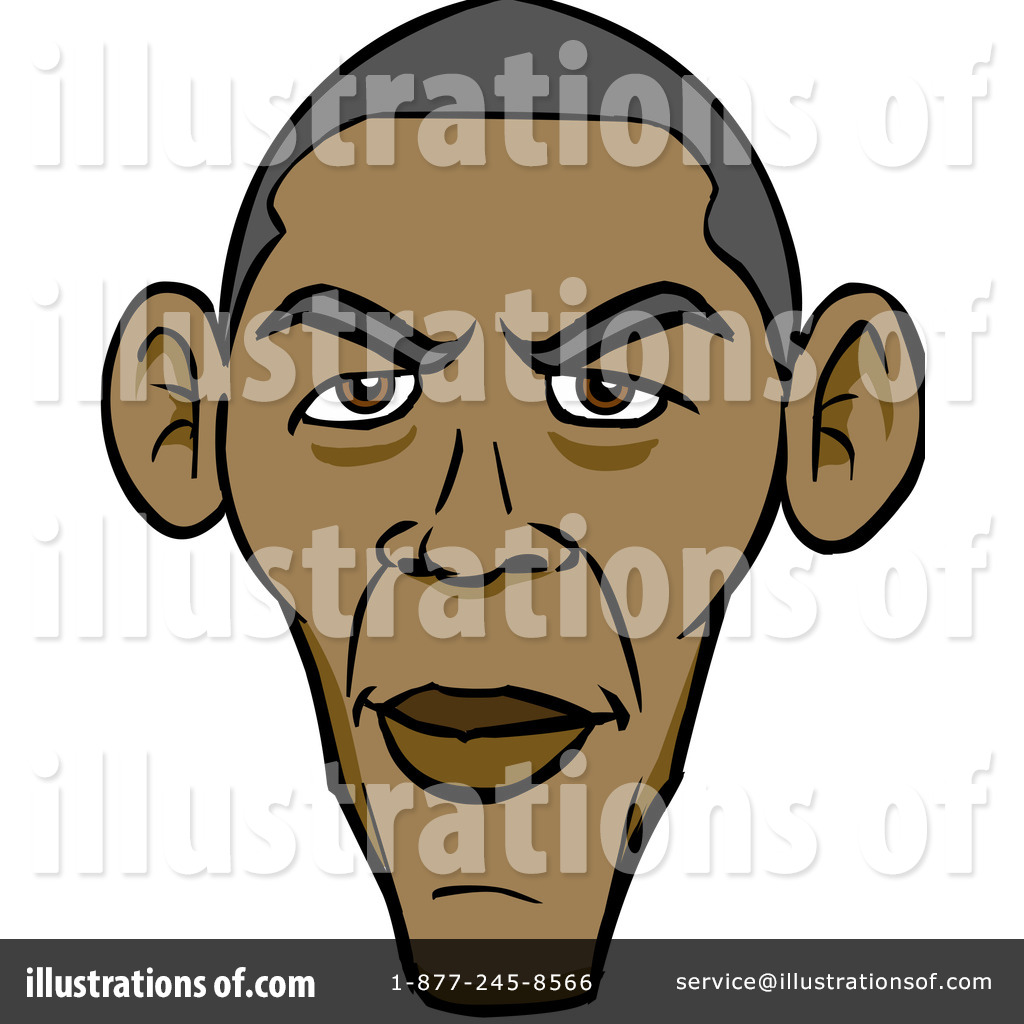 Obama Clipart  1105121 By Cartoon Solutions   Royalty Free  Rf  Stock