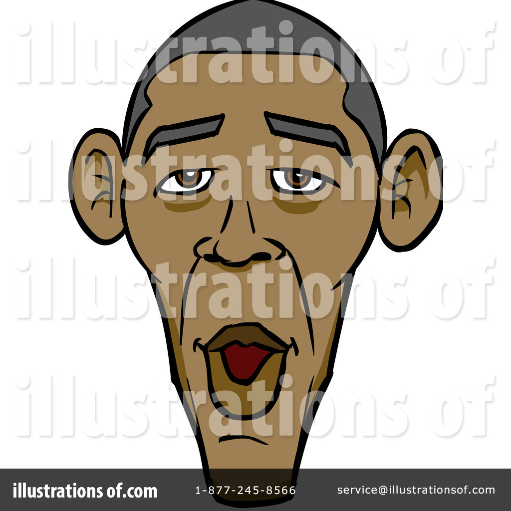 Obama Clipart  1105122 By Cartoon Solutions   Royalty Free  Rf  Stock