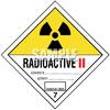 Radiation Hazmat Placard Royalty Free Clipart Picture