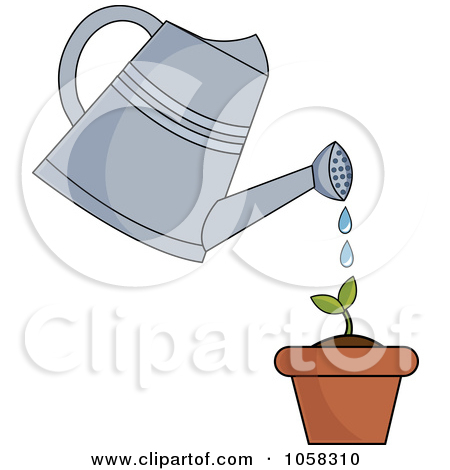 Royalty Free Watering Can Illustrations By Pams Clipart Page 1
