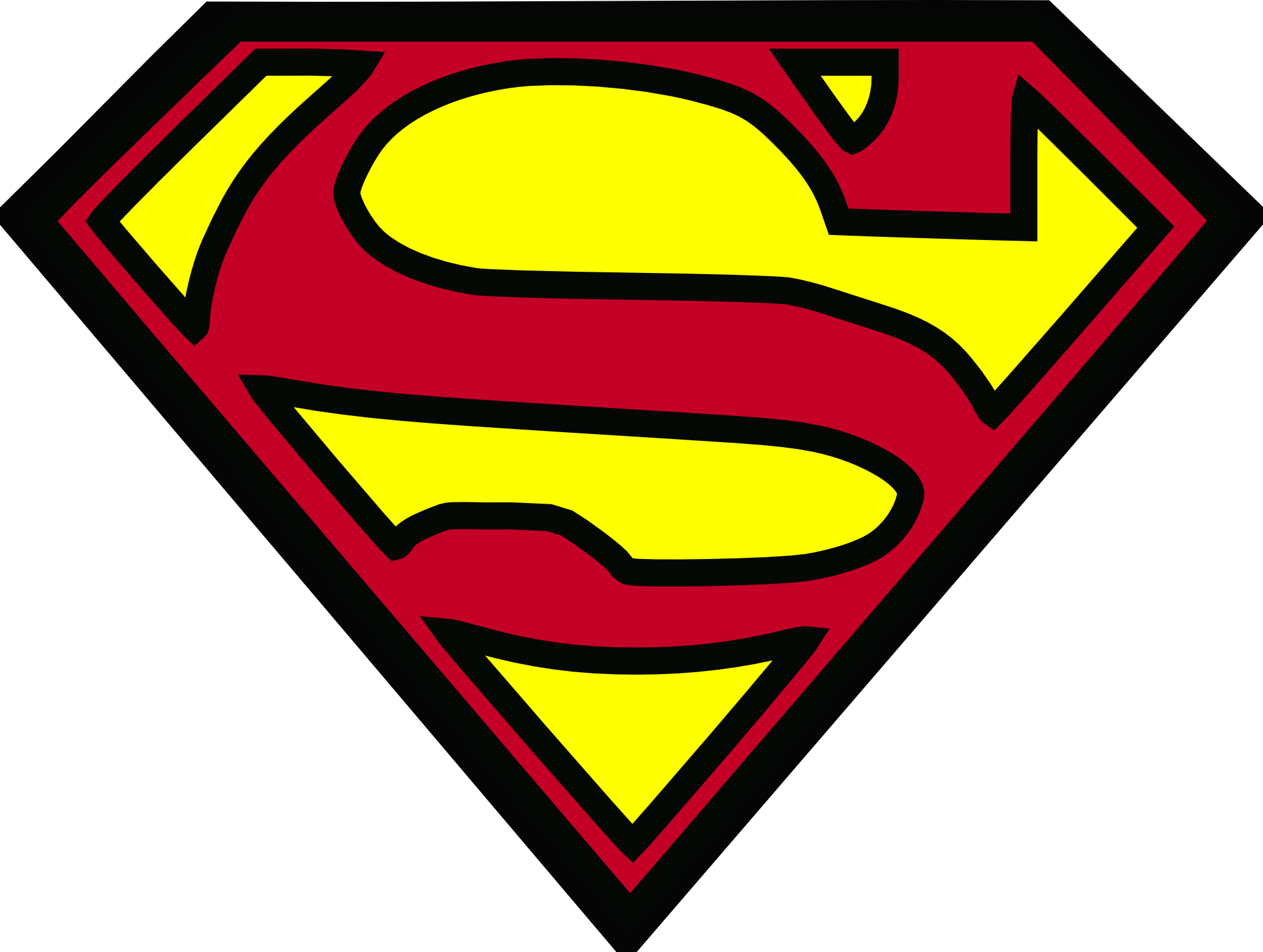 Superman Logo Clipart   Cliparthut   Free Clipart