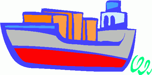Cargo Ship Clipart